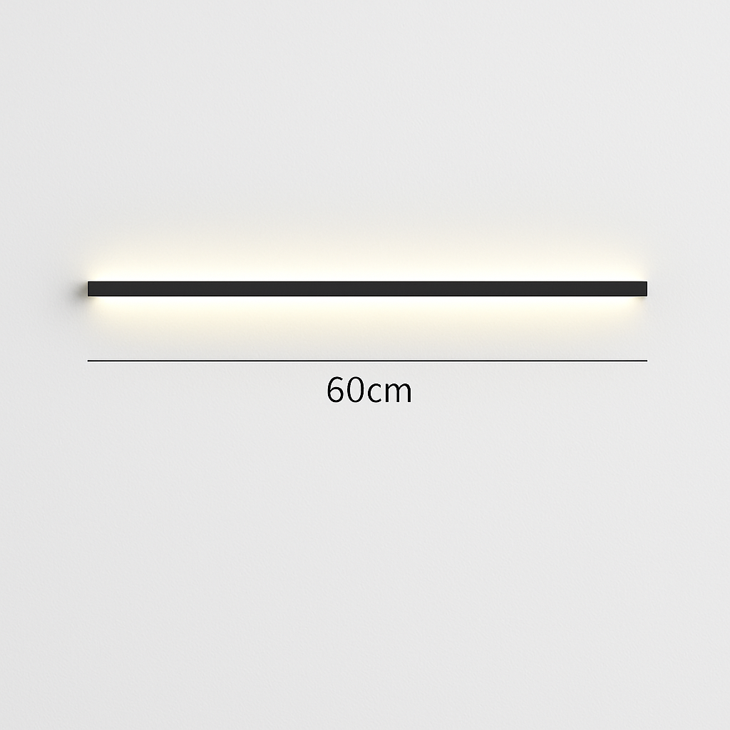 applique murale led moderne avec variateur métal