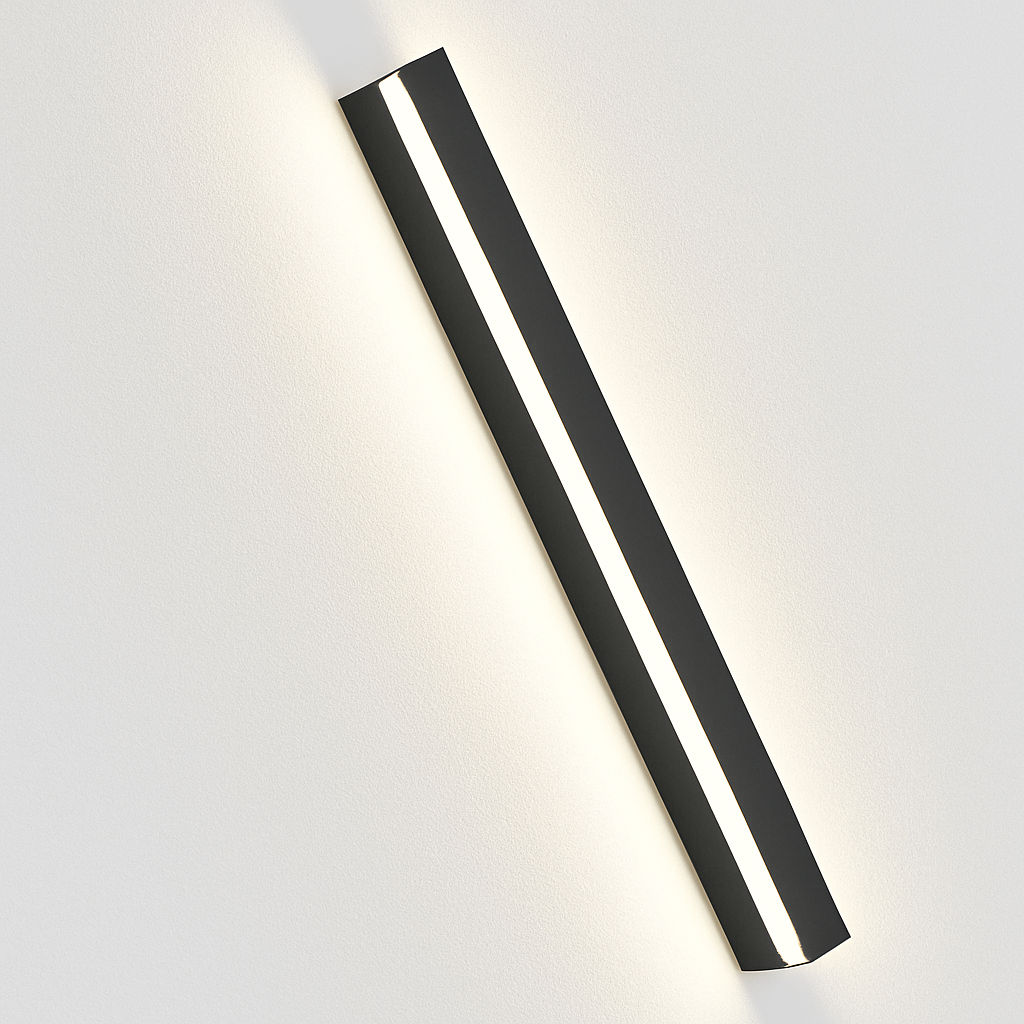 applique murale led moderne avec variateur métal