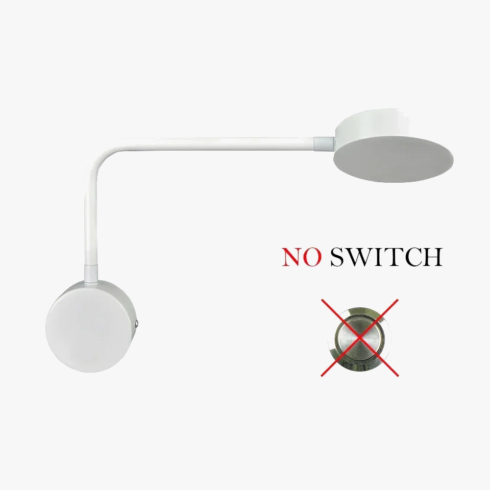 applique murale led moderne éclairage rotatif pour intérieur décoratif
