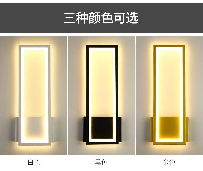 applique murale led moderne créative décorative idéale pour fond télévision