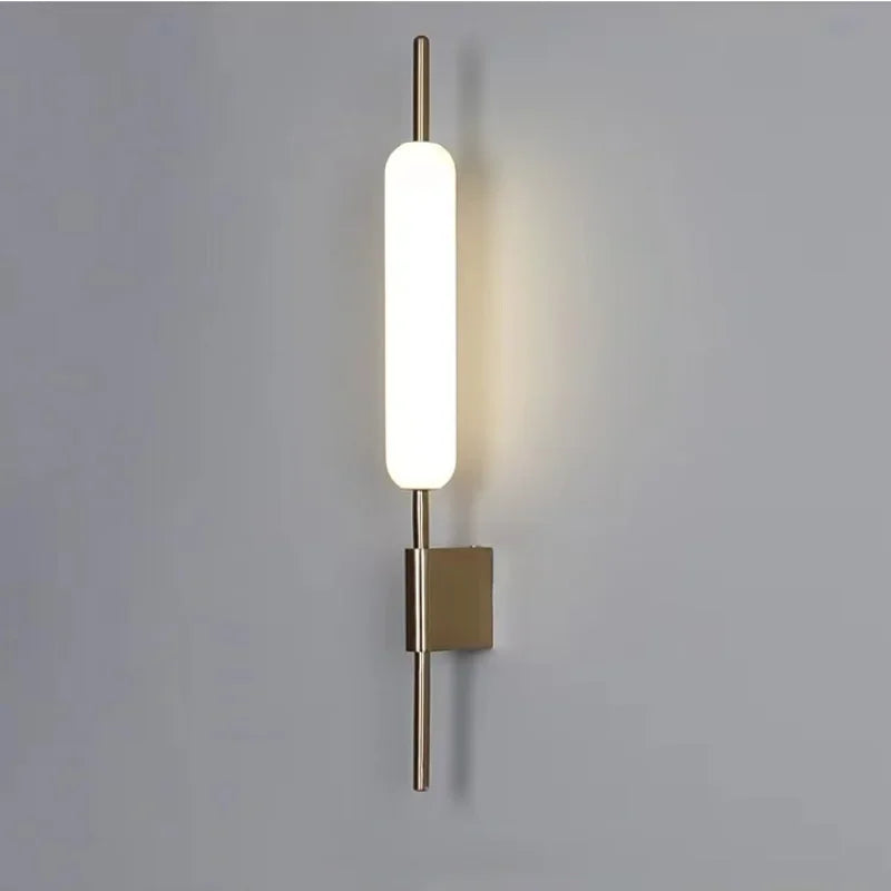 applique murale led dorée design moderne décoration