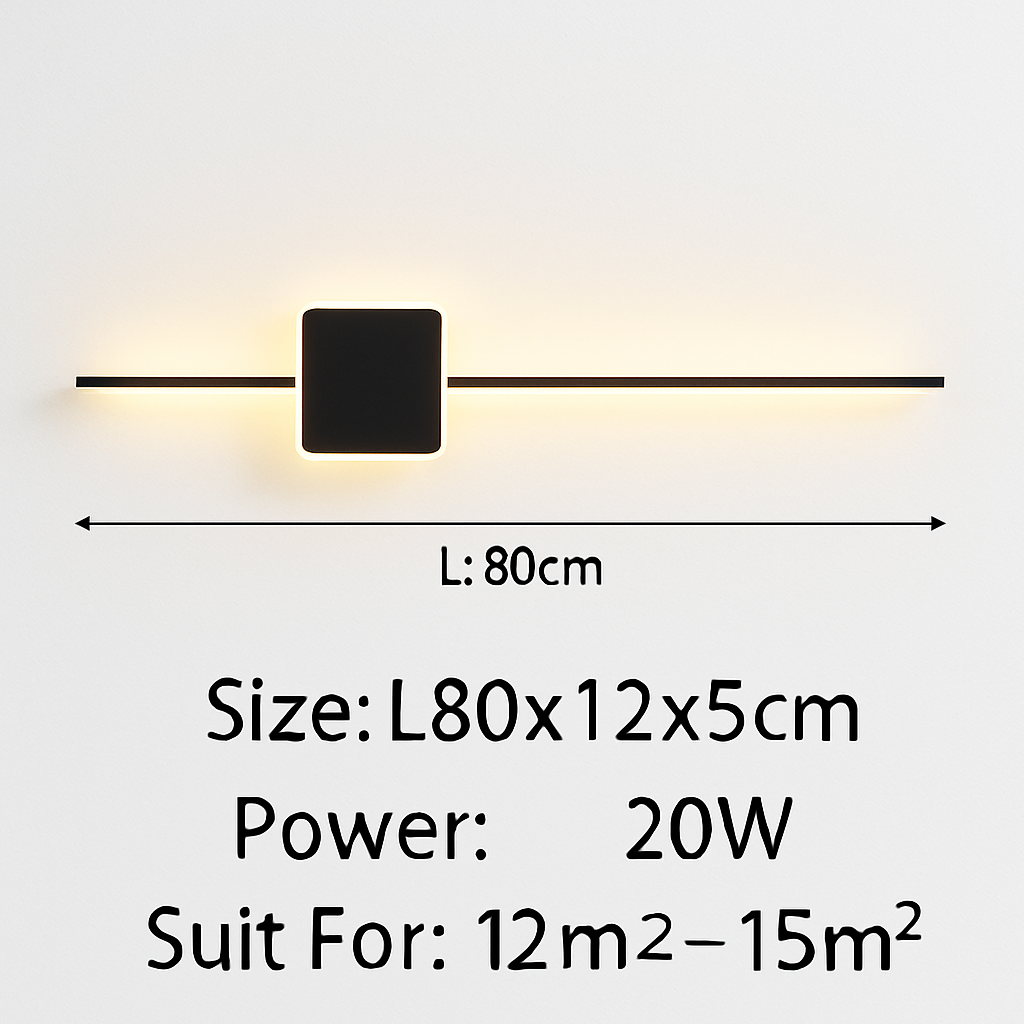 applique murale led moderne design intérieur luxe décoratif élégant