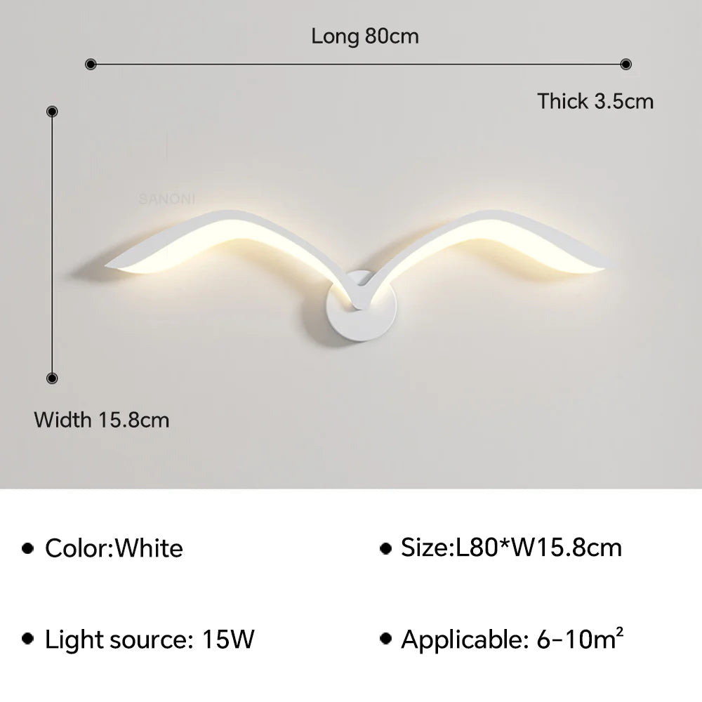 applique murale led moderne design pour décoration intérieure créative