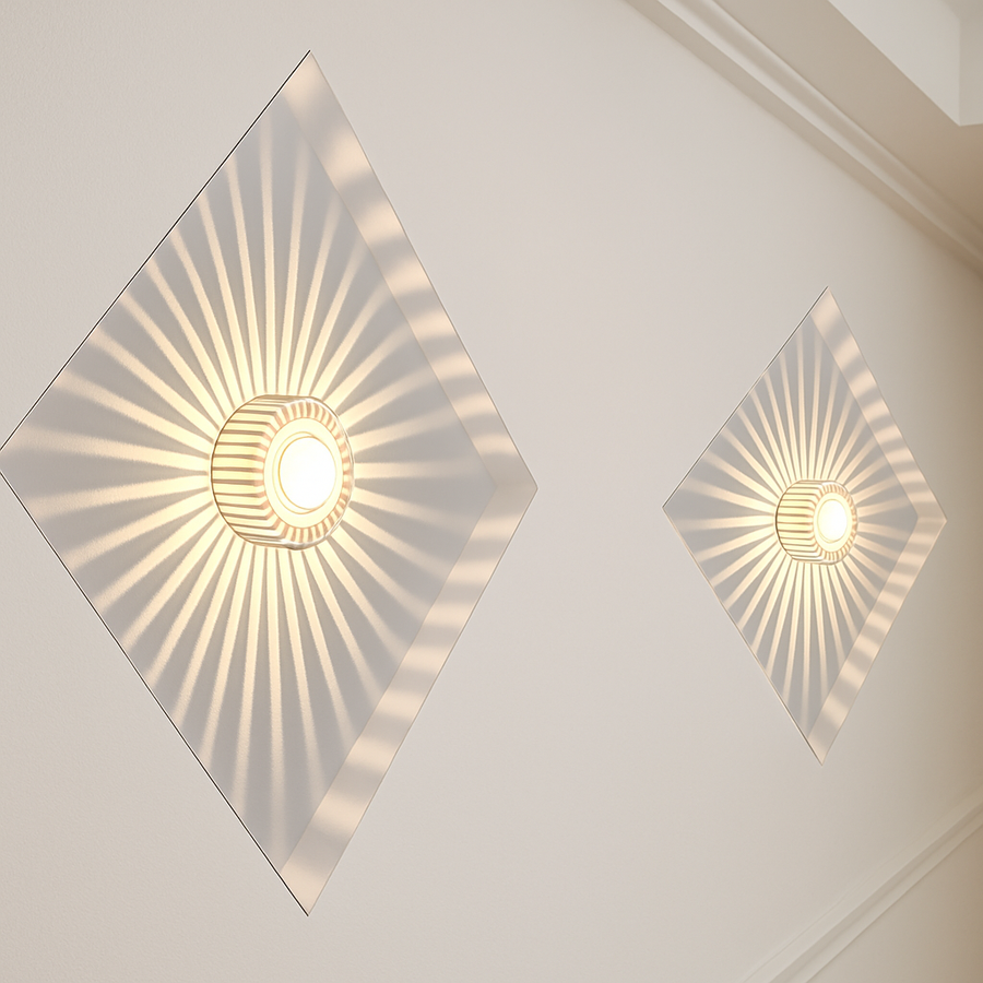 applique murale led moderne en aluminium pour ktv bar