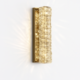 applique murale led moderne en cristal k9 de luxe décorative