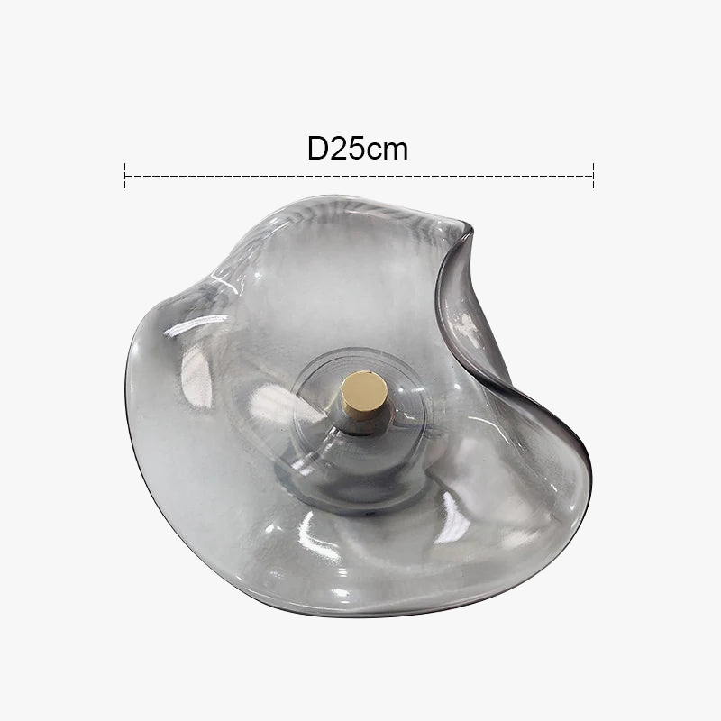 applique murale led moderne en verre pour décoration intérieure