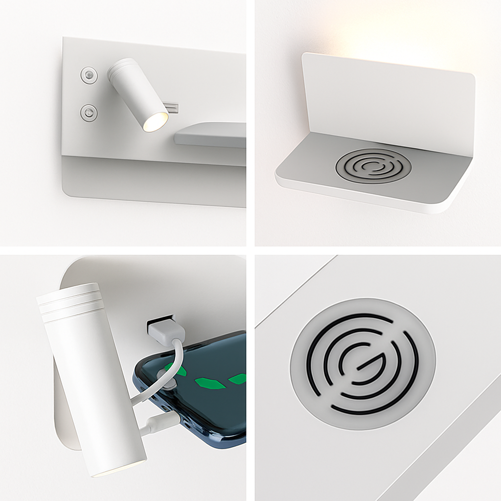 Applique murale LED moderne et minimaliste
