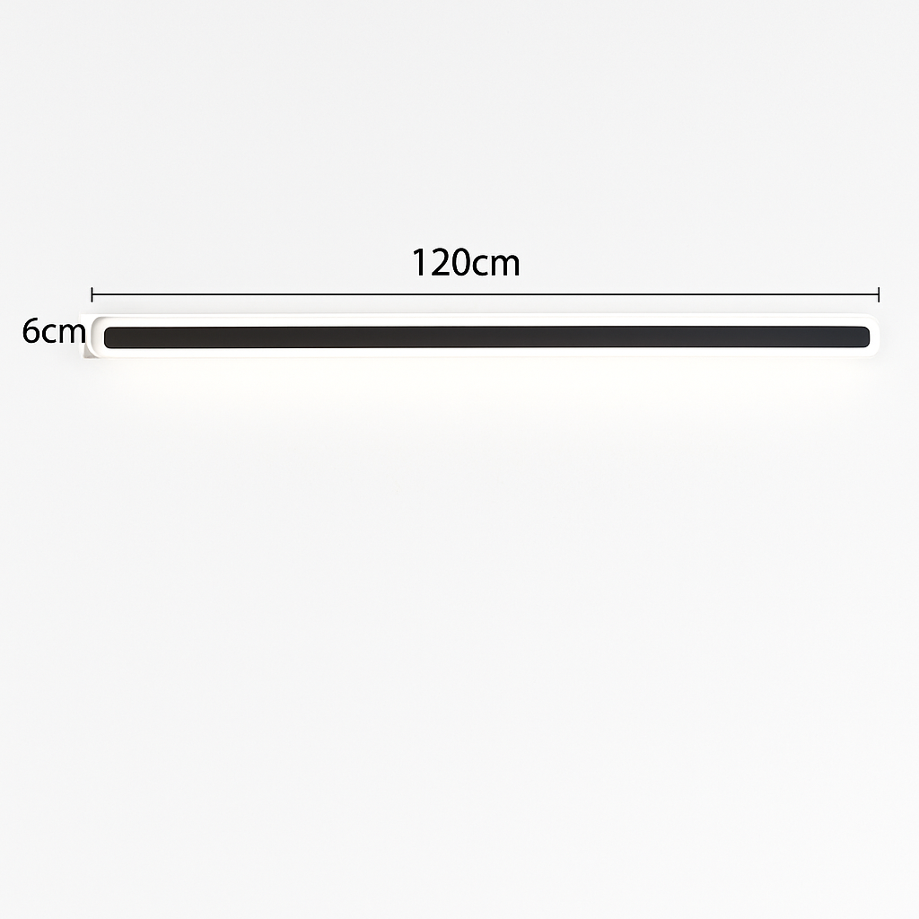 applique murale led moderne à intensité variable avec télécommande intelligente