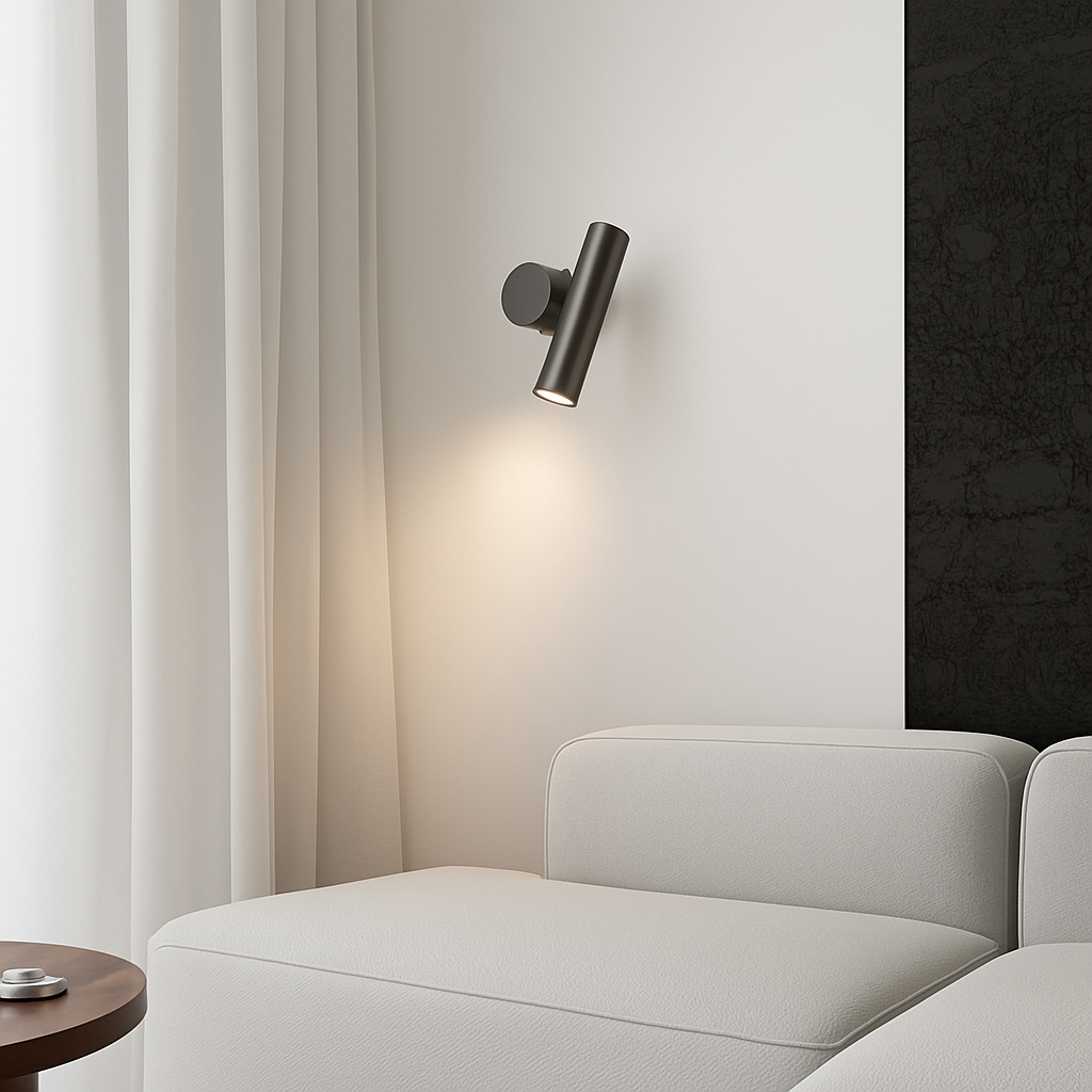 applique murale led moderne interchangeable pour divers espaces