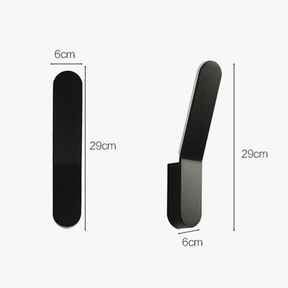 applique murale led moderne minimaliste créative pour intérieur