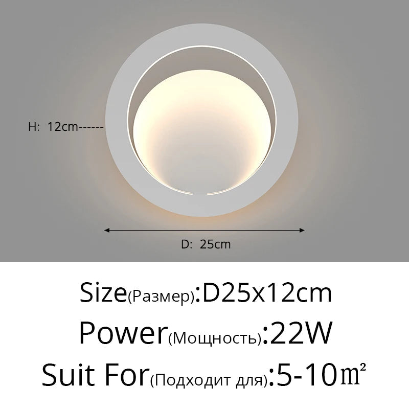 applique murale led moderne minimaliste pour intérieur