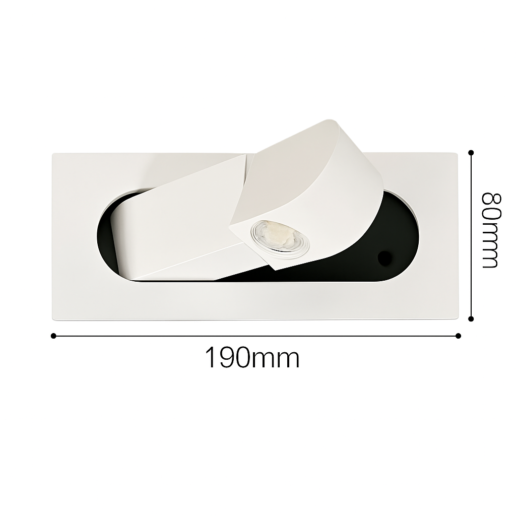 applique murale led moderne pliable pour lecture ajustable