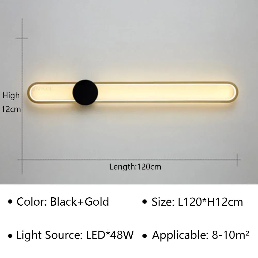Applique murale led moderne pour décoration de la maison