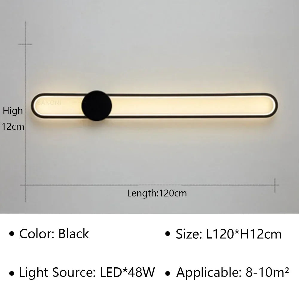 Applique murale led moderne pour décoration de la maison
