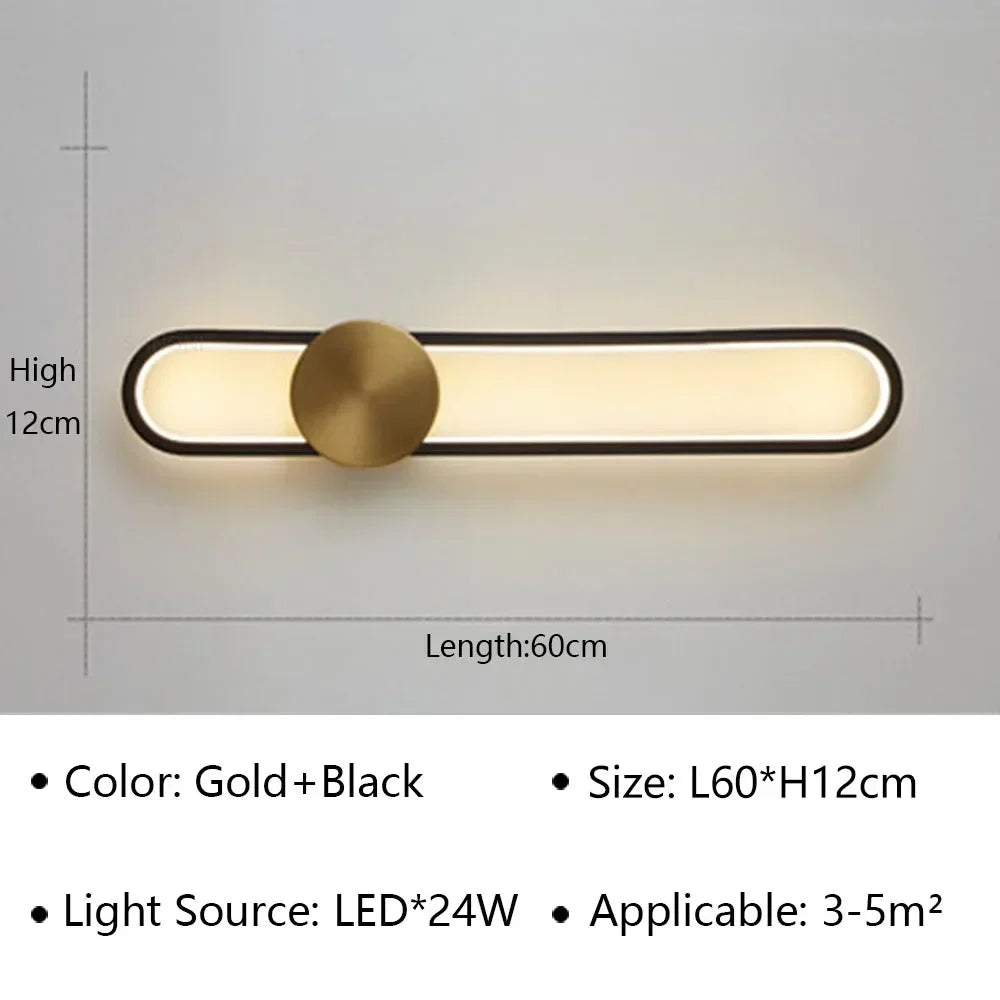 Applique murale led moderne pour décoration de la maison