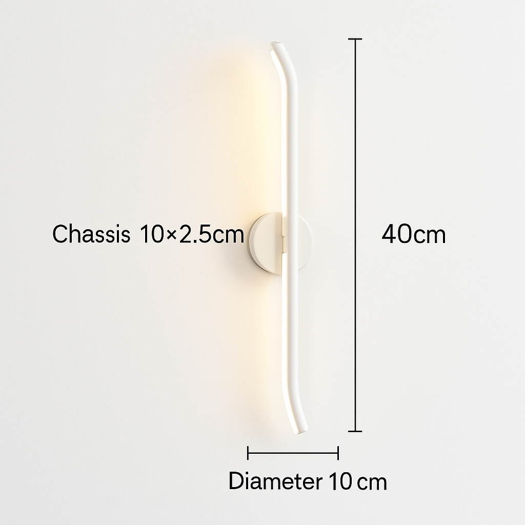 applique murale led moderne pour décoration intérieure