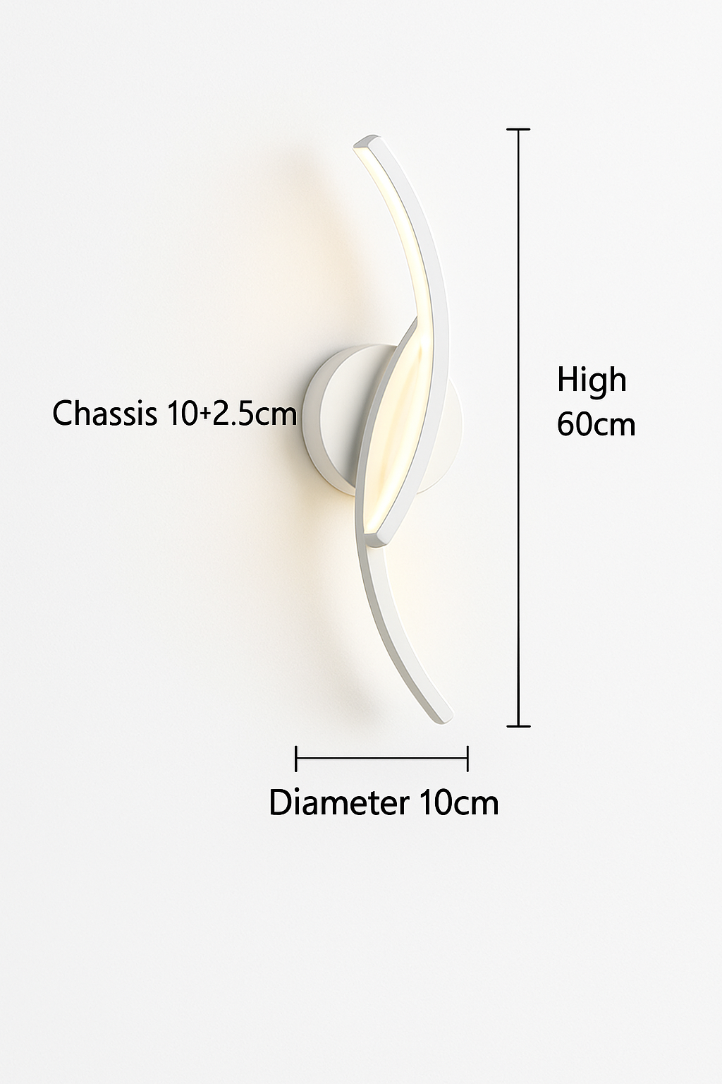 applique murale led moderne pour décoration intérieure
