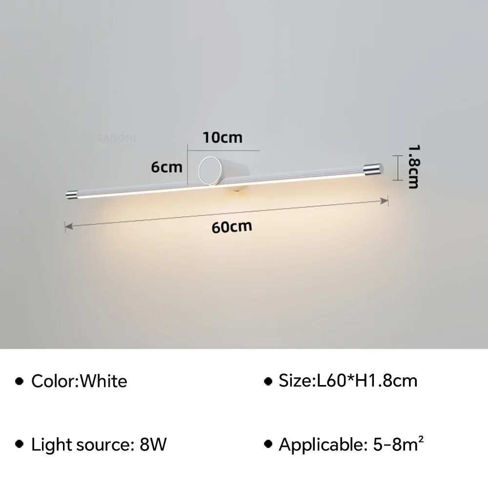 applique murale led moderne pour décoration intérieure et lecture