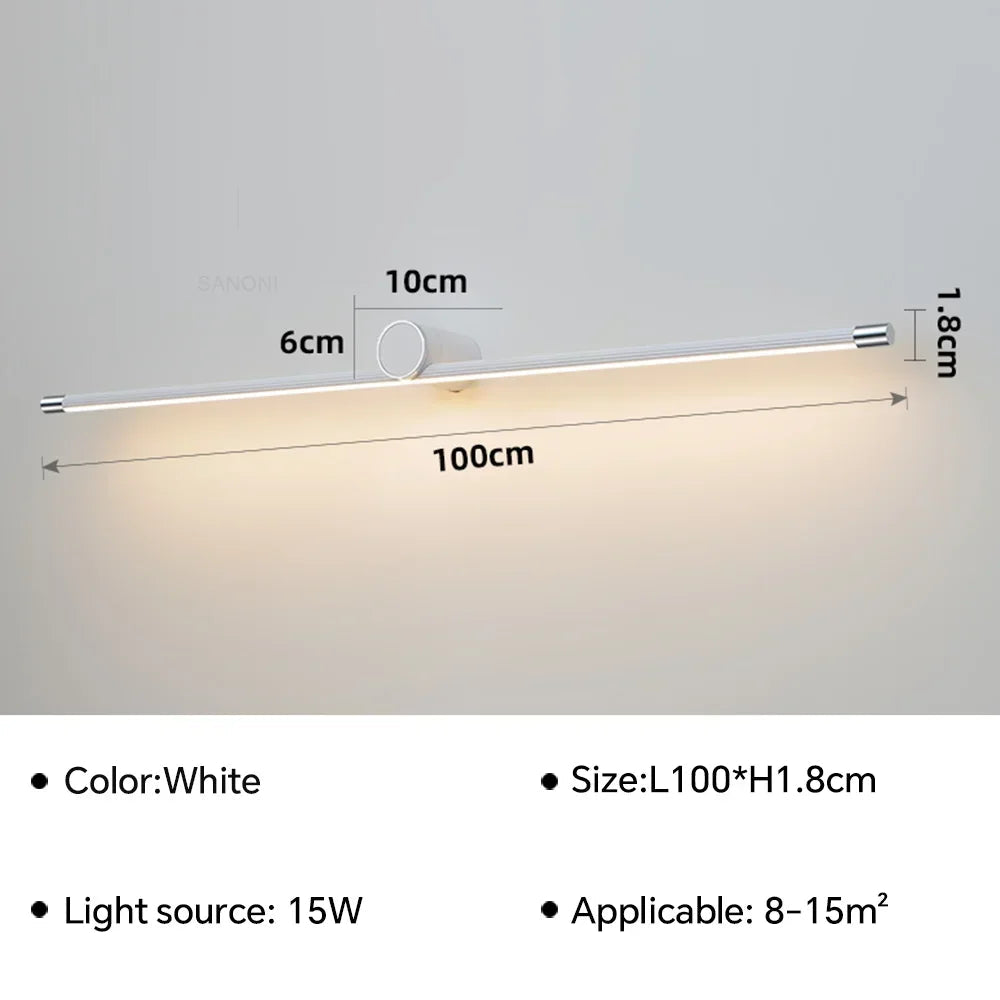 applique murale led moderne pour décoration intérieure et lecture