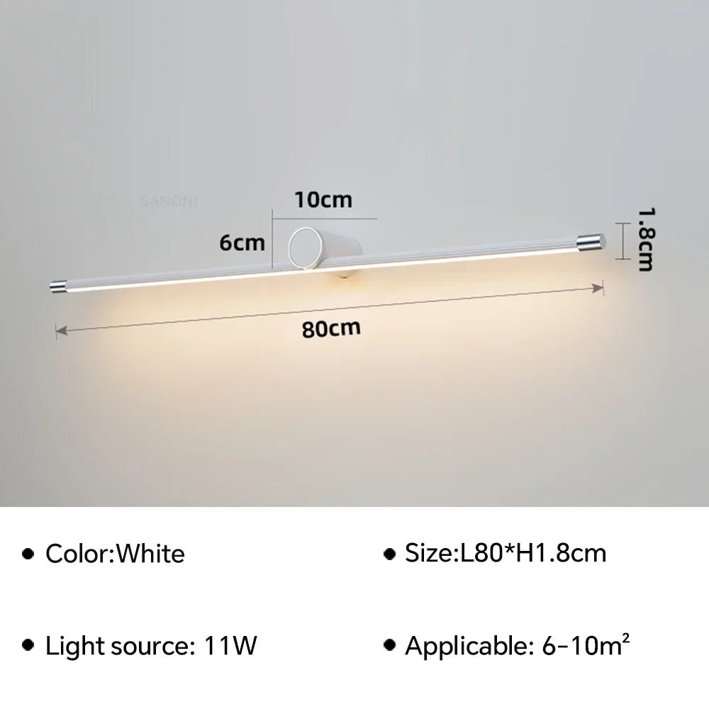 applique murale led moderne pour décoration intérieure et lecture