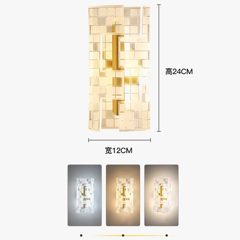 applique murale led moderne pour décoration intérieure élégante