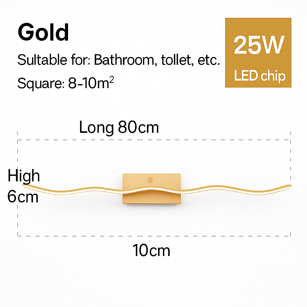 applique murale led moderne pour décoration intérieure élégante