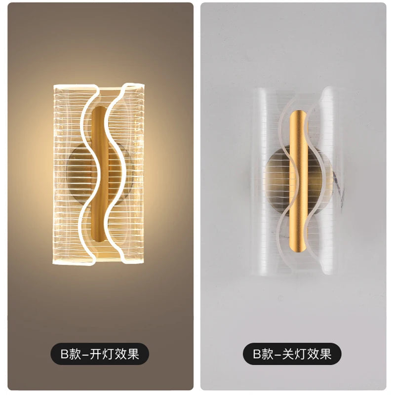 applique murale led moderne pour décoration intérieure élégante