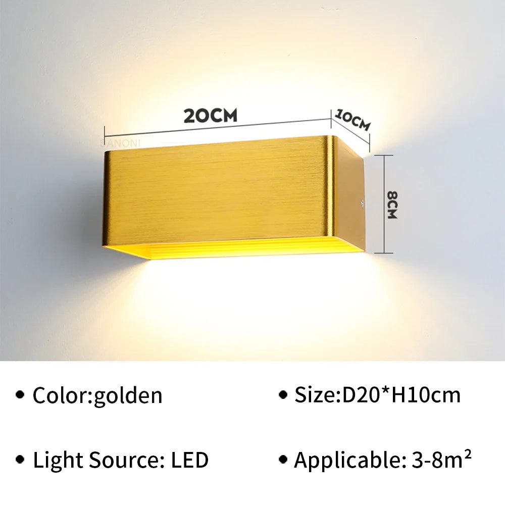 applique murale led moderne pour décoration intérieure élégante