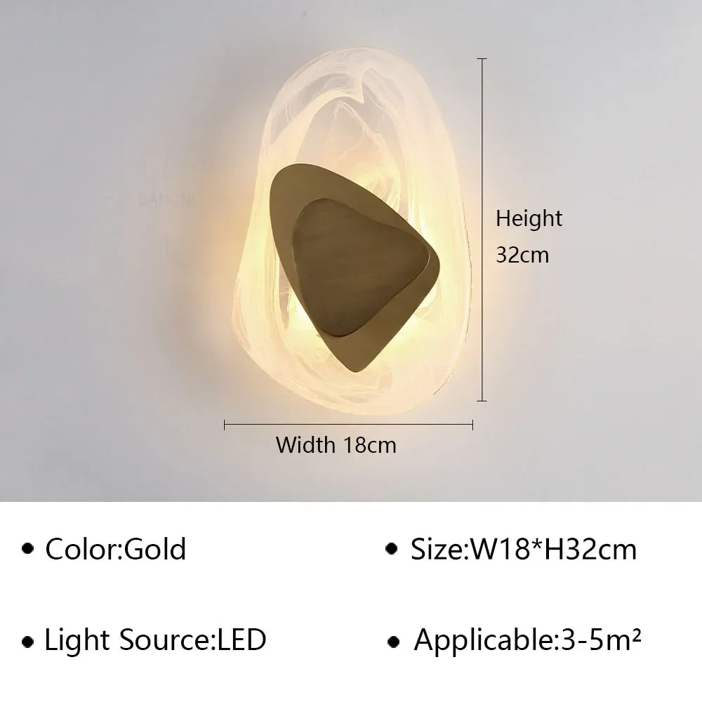 applique murale led moderne pour décoration intérieure élégante