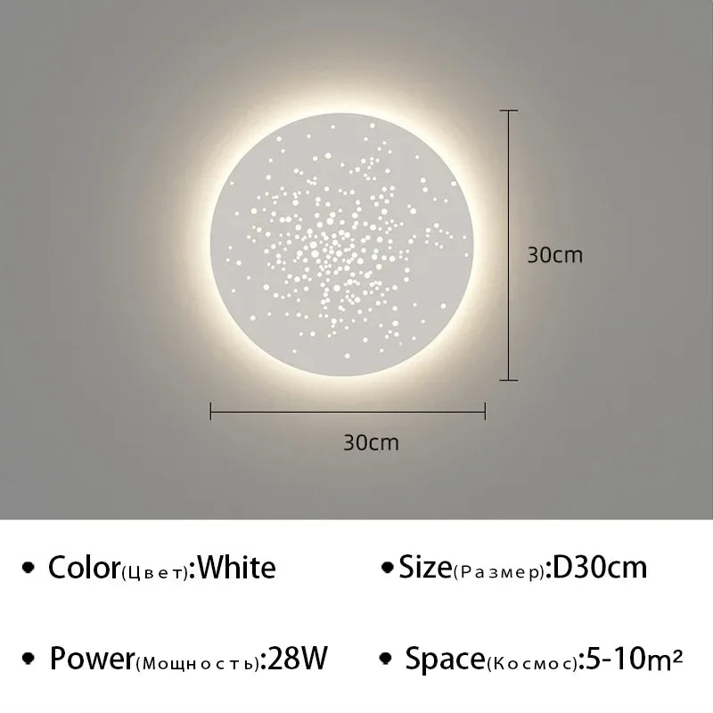 applique murale led moderne pour décoration intérieure élégante
