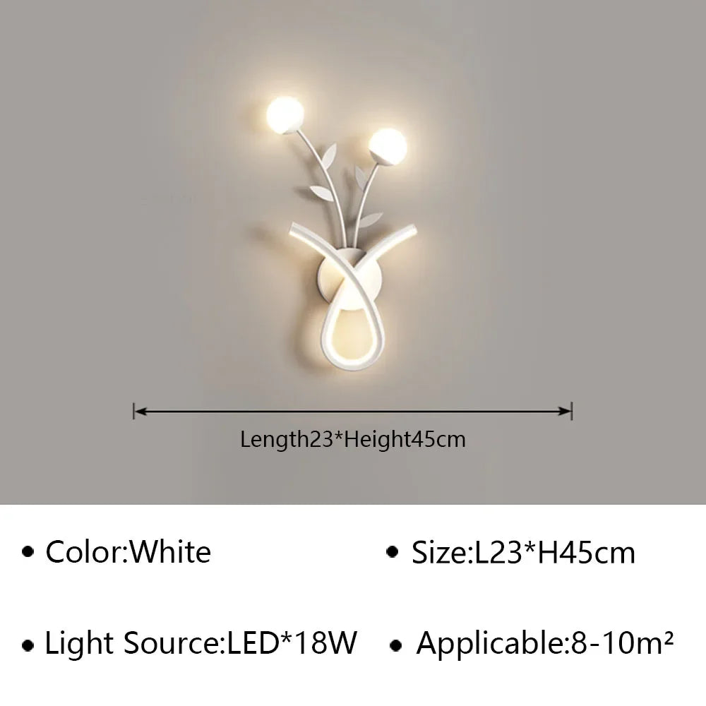 applique murale led moderne pour décoration intérieure élégante