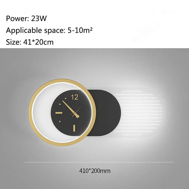applique murale led moderne pour décoration intérieure élégante