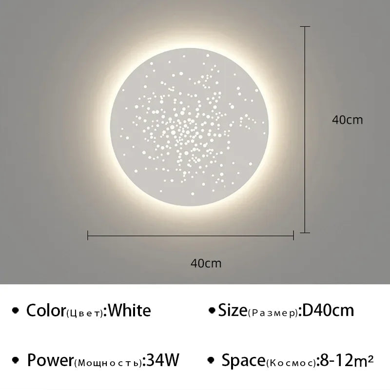 applique murale led moderne pour décoration intérieure élégante
