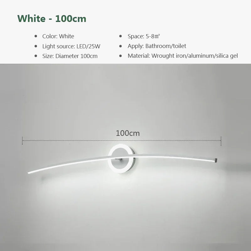 applique murale led moderne pour décoration intérieure élégante