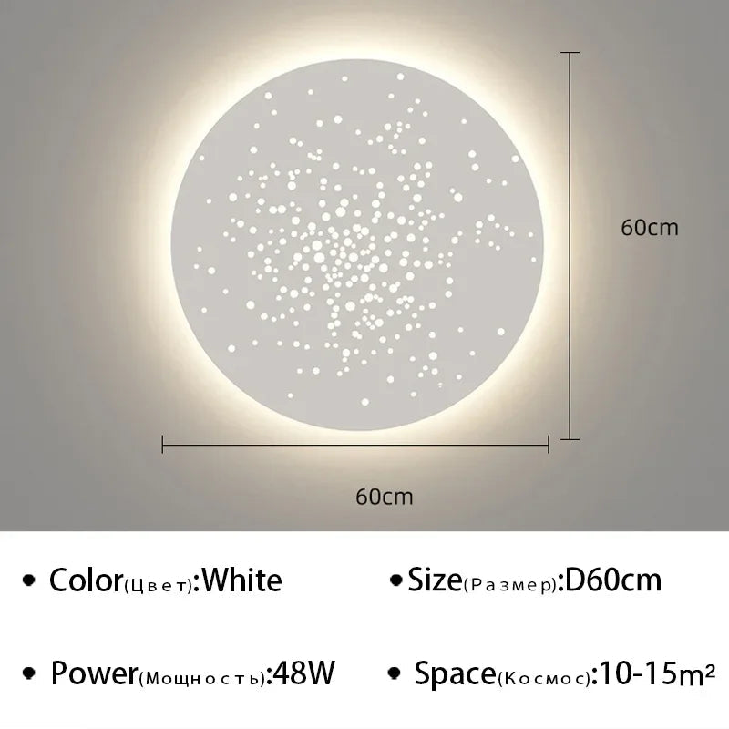 applique murale led moderne pour décoration intérieure élégante