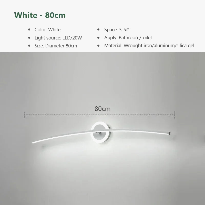 applique murale led moderne pour décoration intérieure élégante