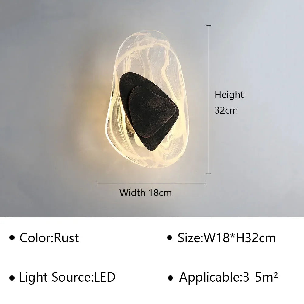 applique murale led moderne pour décoration intérieure élégante
