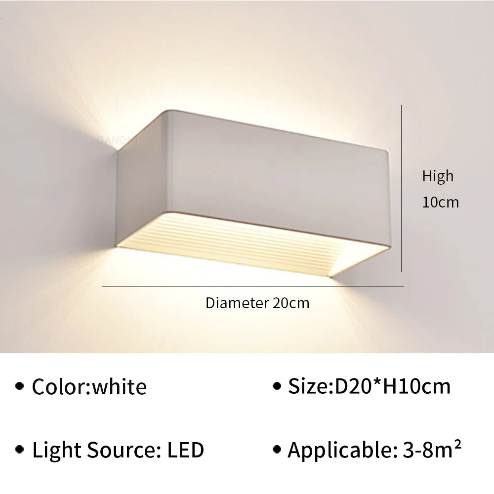 applique murale led moderne pour décoration intérieure élégante