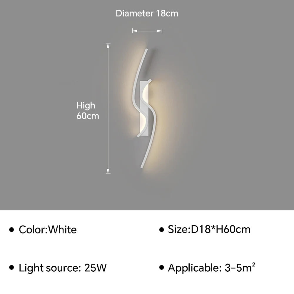 applique murale led moderne pour décoration intérieure élégante