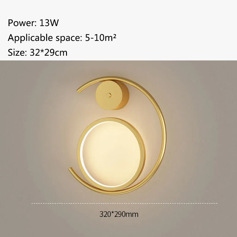 applique murale led moderne pour décoration intérieure élégante