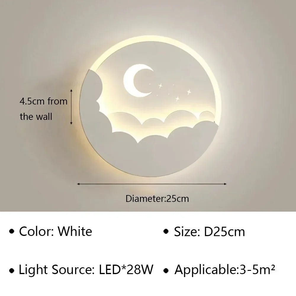 applique murale led moderne pour intérieur décoratif et lumineux