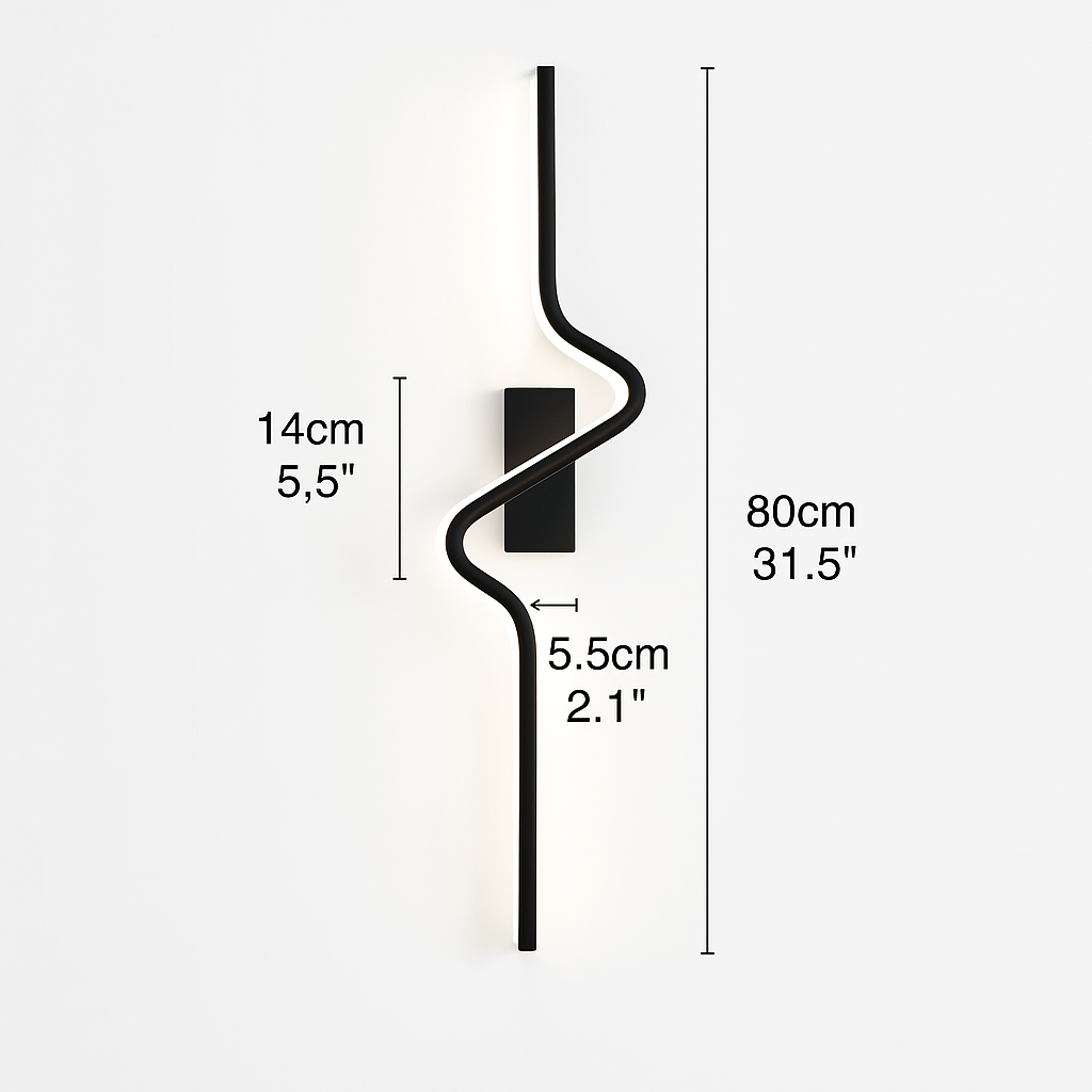 applique murale led moderne pour intérieur design élégant
