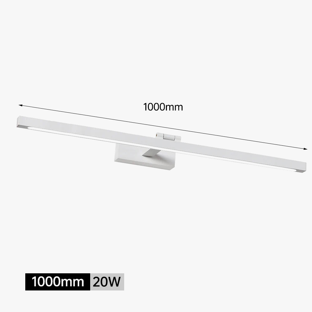 applique murale à led moderne pour miroir intérieur