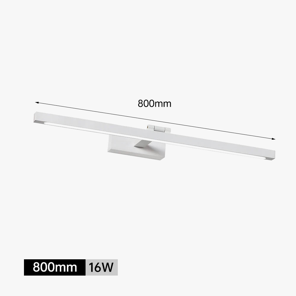 applique murale à led moderne pour miroir intérieur
