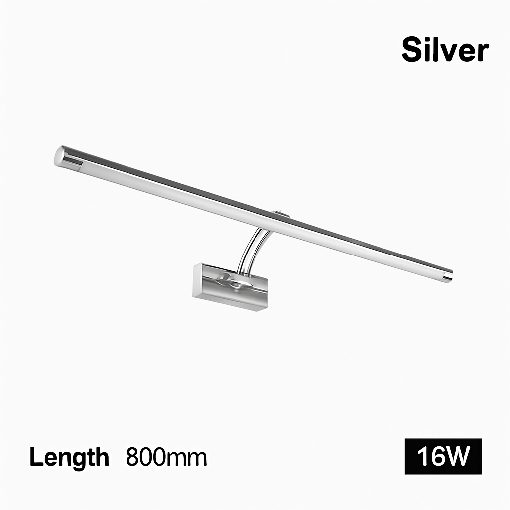 applique murale led moderne pour miroir intérieure longue lumière