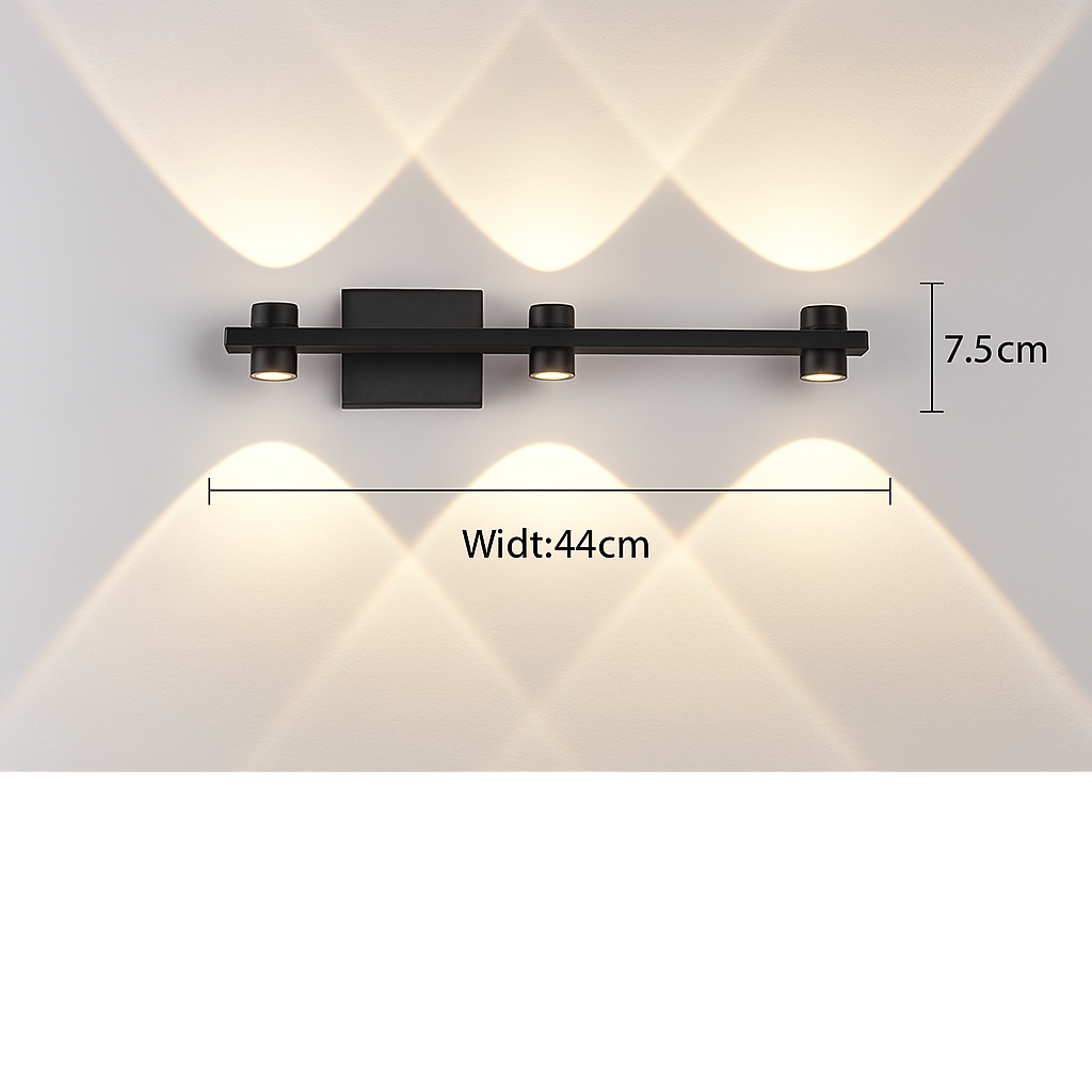 Applique murale LED moderne pour salle de bain