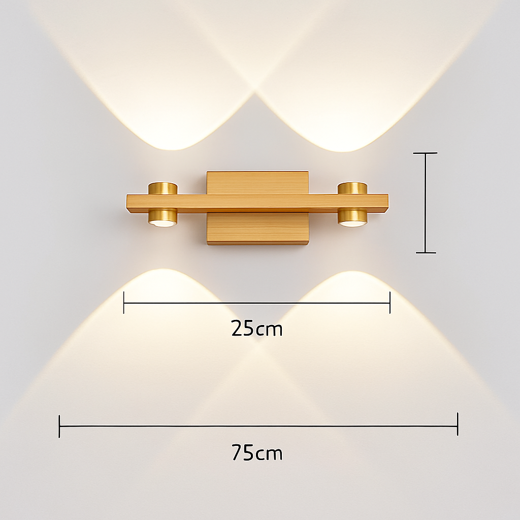 Applique murale LED moderne pour salle de bain