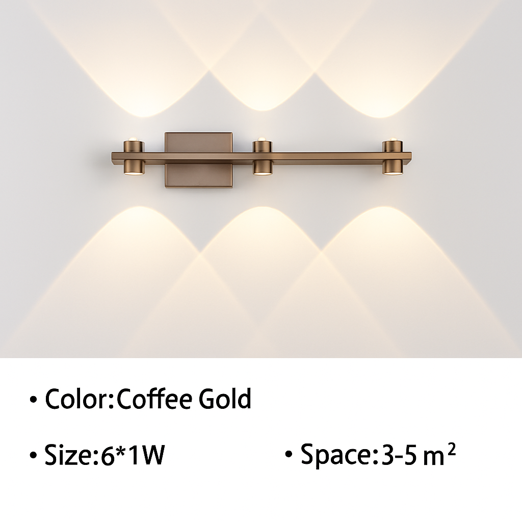 Applique murale LED moderne pour salle de bain