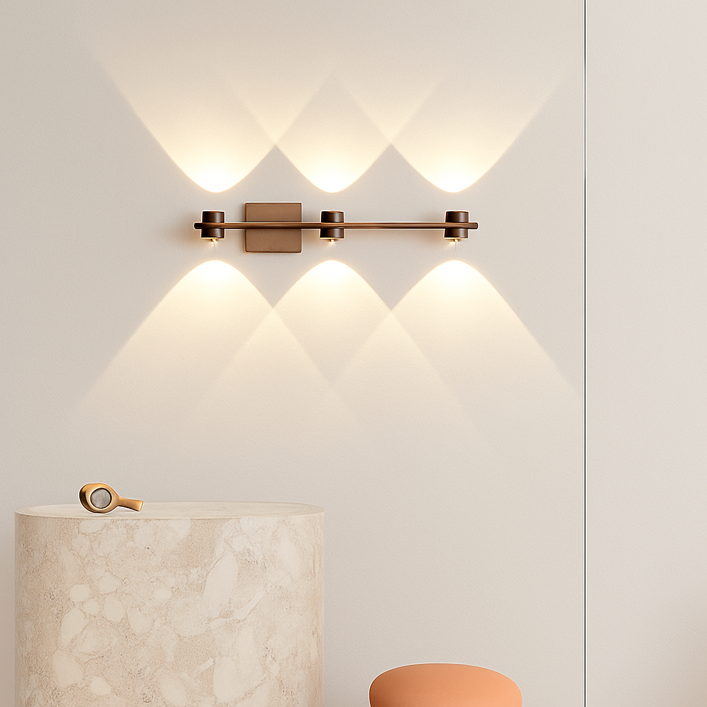 Applique murale LED moderne pour salle de bain