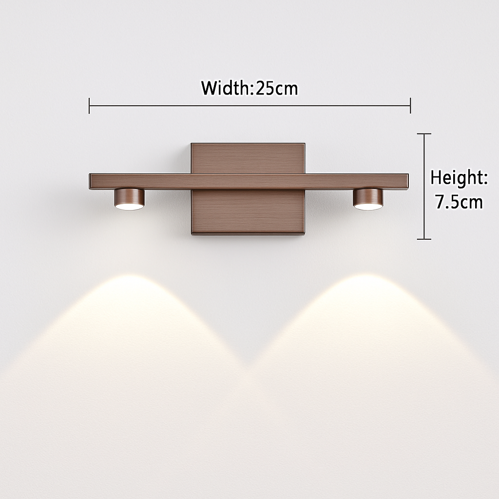 Applique murale LED moderne pour salle de bain